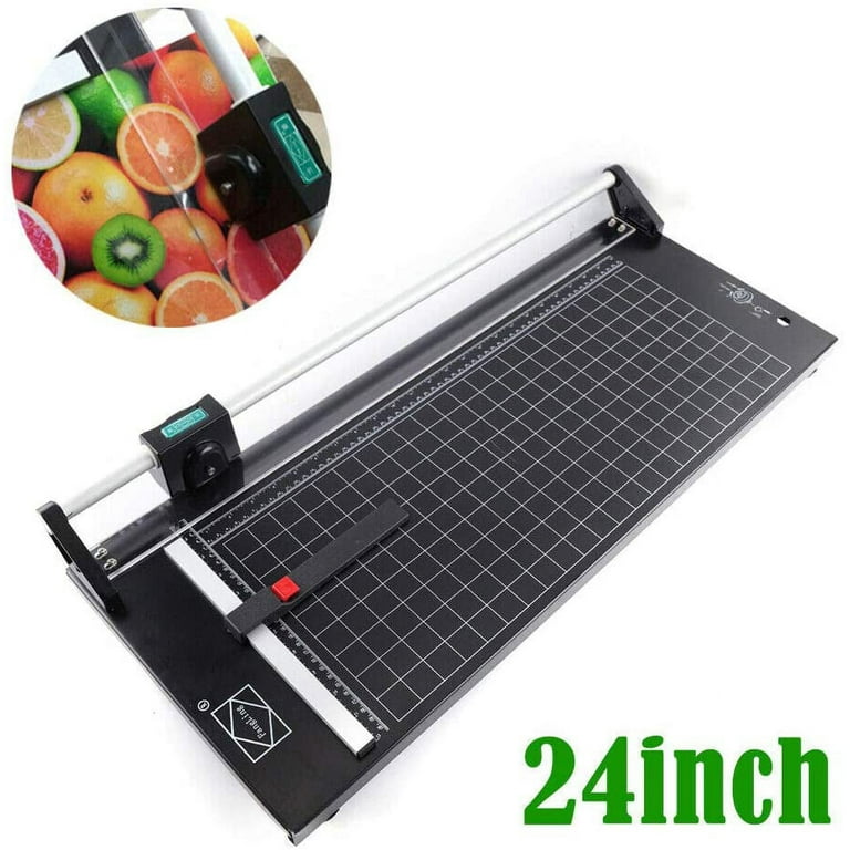 Paper Cutter Guillotine Paper Trimmer 12 Cut Length & 100 Sheets White  Cardstock 8.5 x 11 Cardstock Paper Paper Cutters for Crafting