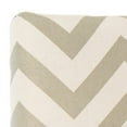 thumbnail image 3 of SAFAVIEH Ziggy Chevron Stripes Upholstered Headboard, Full, Black/White Zig Zag, 3 of 6