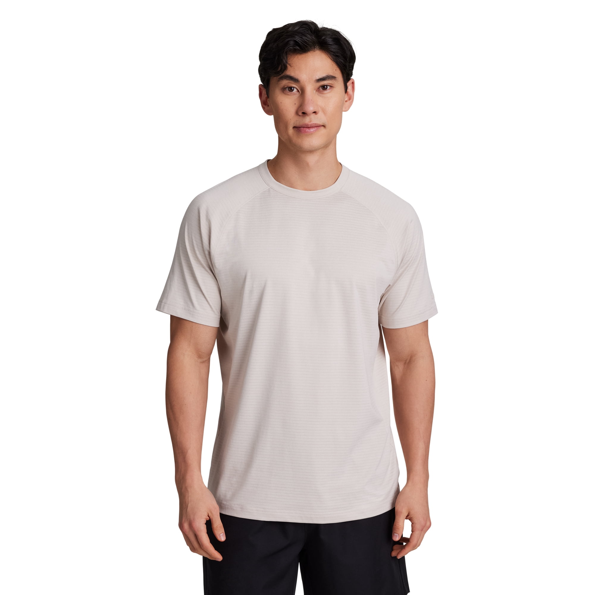 Reebok Men's and Big Men's Motive Performance Tonal Stripe Workout Shirt, Sizes XS-5XL