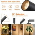 thumbnail image 4 of RAIN LED Spot Light Indoor Up Lights Dimmable Indoor Spotlight 5W Floor Spot Light Accent Light for Plant Wall Art 3 Color Lighting, 4 of 5