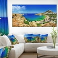 thumbnail image 1 of Lindos Bay Greece Panorama, 1 of 3