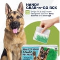 thumbnail image 6 of Big Dawg Pet Supplies XL Realistic Grass Printed Disposable Pet Pads. 28x34in Puppy Pee Pads for Dogs, Cats & Small Animal Wee in Handy Grab-n-Go Box. Absorbent Potty Training, Housebreaking Supplies, 6 of 10