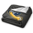 thumbnail image 2 of Quinnipiac University Logo Fleece Blanket, Very Soft Microfiber Flannel Blanket for Couch Warm and Cozy for All Seasons, 2 of 6