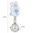 thumbnail image 3 of Health Care Cute Cartoon Clip-on Hanging Quartz Movement Quartz Clock Portable Pocket Watch Nurse Watch for Nurses Doctors Lapel Pin Watches 06, 3 of 8