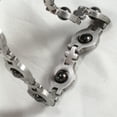 thumbnail image 3 of Justharion Trendy Bracelet Lodestone Fashion Accessory Men Titanium Steel Bangle, 3 of 6