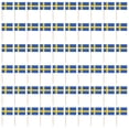 thumbnail image 1 of 100Pcs Flag Toothpicks Flags Cupcake Toppers Cake Topper Decorations Party Supplies, 1 of 2