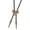 Brown, variant on Ywmsfl Edgy Oxes Design PU Tie Alloy Embellished Neckwear For Adults Lightweight Comfortable Daily Use Accessory