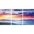 thumbnail image 1 of Cuadros Decorativos 3 paneles de pintura al óleo de amanecer por números, Kits de lienzo, imagen de pared, manualidades DIY Sywqhk Nuevos Originales, 1 of 9