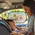 thumbnail image 2 of Yuyamidu Pink Hibiscus Back Window Sun Shades for Car Starfish Car Window Sun Shades for Women Beach Car Window Shade for Baby Sun Blocker for Car Windows, 2 of 7