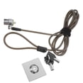 thumbnail image 2 of Creative 2m Thickened Laptop Lock Portable Laptop Lock with Buckle Universal Security Lock for Home Office (Black), 2 of 5
