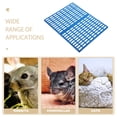 thumbnail image 5 of Blue ABS Rabbit Cage Mat for Cage Environment Improvement 2Pcs 16.5X13X0.4In, 5 of 5
