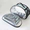 thumbnail image 3 of Cat Sac à Dos de Transporteur Portable Grande Capacité Pliable à Main Capsule Spatiale Sacs Transparents pour l'Extérieur Bleu, 3 of 5