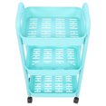 thumbnail image 1 of USHOBE Layered Storage Rack Plastic Sky-Blue Storage 1 PCS, 1 of 8