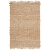 SAFAVIEH Natural Fiber Karita Bordered Area Rug, Natural, 5' x 8'