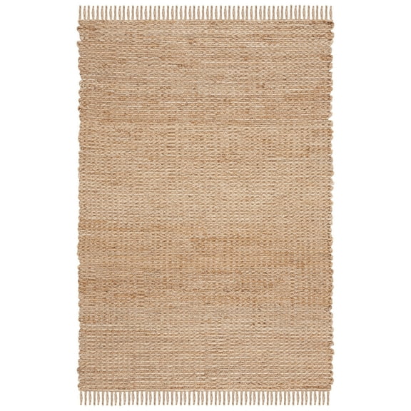 SAFAVIEH Natural Fiber Karita Bordered Area Rug, Natural, 5' x 8'