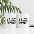 thumbnail image 6 of 74th Birthday Gifts for Women - 1945 Birthday Gifts for Women, 74 Years Old Birthday Gifts Coffee Mug for Mom, Wife, Friend, Sister, Her, Colleague, Coworker - 11oz, 6 of 6