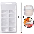 thumbnail image 1 of Heliisoer Crystal Nail Extension Gel Three-piece Set Phototherapy Gel To Extend Nails, 1 of 2