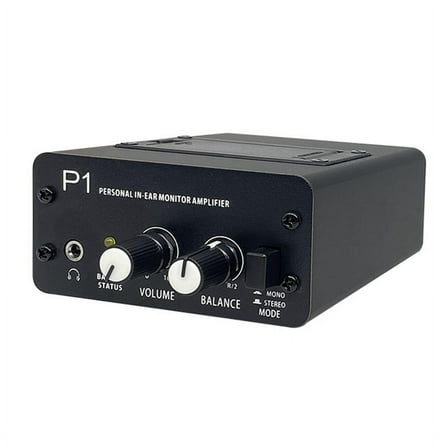 P1 Headphone Monitor Headphones Preamplifier Earphones Amplifier Amp with XLR Inputs 6.35 Output Audio US Plug