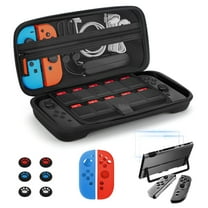 TSV Carrying Case Fit for Nintendo Switch 2 (2025), 20-in-1 Accessories Bundle with Hard Shell Travel Bag, Protective Cover Case, Screen Protector, Thumbstick Caps