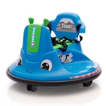 Flybar 6V Bumper Car, Battery Powered Ride On, Fun LED Lights, Includes Charger, Red - Walmart.com