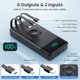 thumbnail image 3 of Cargador portátil H H·E·T·P 10800 mAh QC4.0+PD 25 W con cables, 3 of 7