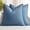 Blue-24" x 24" (Pack of 2)-2, variant on Cotton Waffle Pillow Shams Standard Size  2 Pack 20x26 Decorative Covers For Bed Couch Sofa Neutral Soft Weave Cushion Cases Modern Farmhouse Home Decor Oatmeal