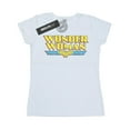 thumbnail image 1 of DC Comics T-Shirt en Coton pour Femmes Wonder Woman à Logo Craquelé, 1 of 4