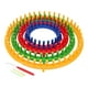 thumbnail image 4 of Juego de telares redondos multiusos para tejer, herramientas de tejido, manualidades, portátil y práctico, con gancho de ganchillo y máquina de tejer, 4 of 8