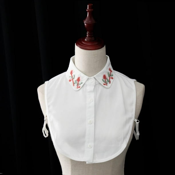 Half stand deals collar blouse