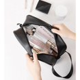 thumbnail image 3 of Neceser de viaje para mujer, bolsa portátil de PVC impermeable con cremallera transparente, estuche de maquillaje, Kit de lavado femenino, 3 of 4
