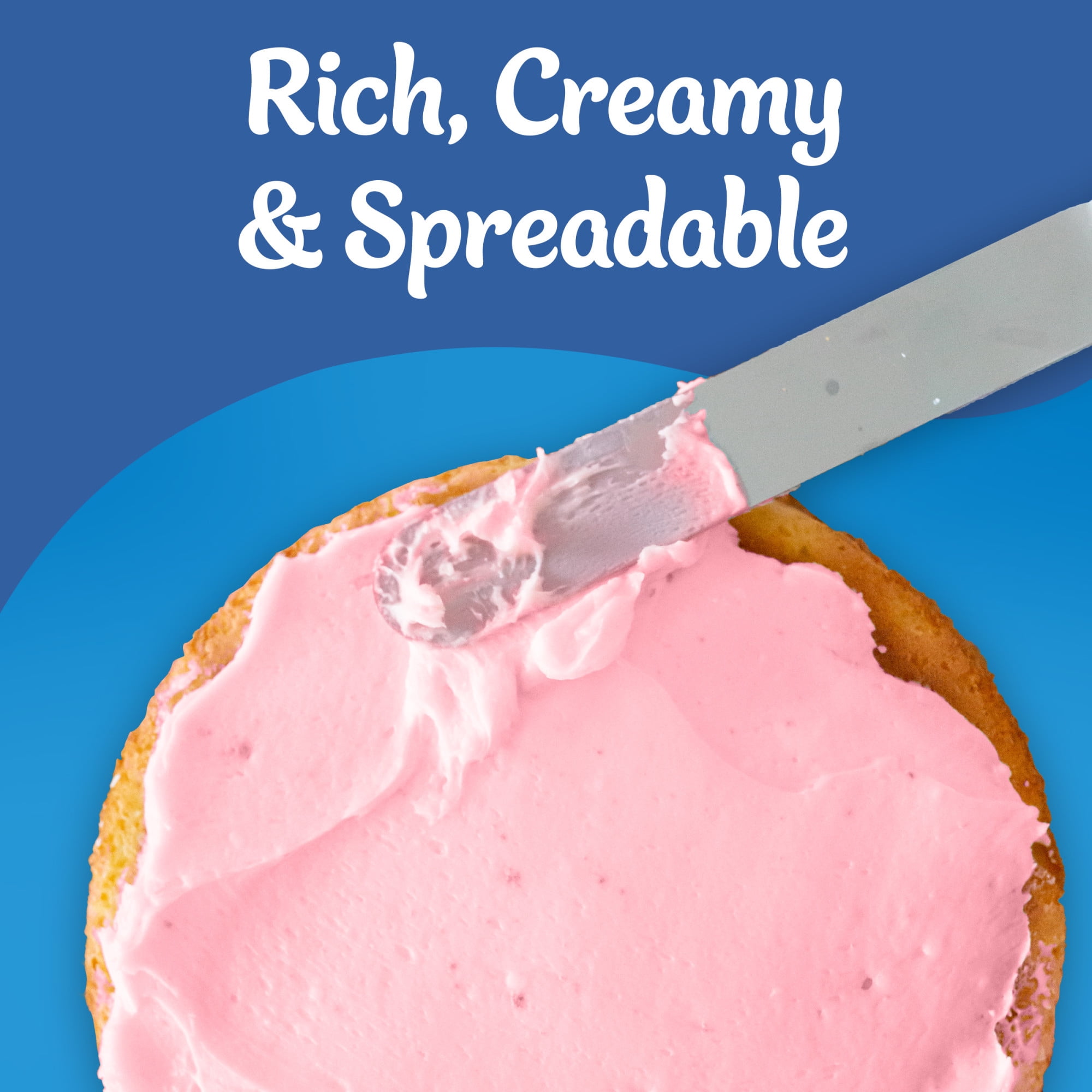 Pillsbury Creamy Supreme Strawberry Frosting, 16 oz Tub