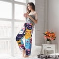 thumbnail image 5 of Gukieu Colorful Cats Pattern Art Print Women's Home Trousers, with Pockets and Drawstring Pajamas, Home Pajamas, Sleepwear-Medium, 5 of 6