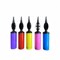 Portable High-Pressure Hand Pump - Compact Manual Air Pump for Sports Balls, Bike Tires, Inflatables & Quick Travel Use（Random color）