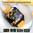 thumbnail image 3 of Resistente al agua del regalo de la Navidad del perseguidor de la aptitud de naranja Sunnimix Reloj inteligente bluetooth, 3 of 8