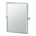 thumbnail image 4 of Gatco Latitude II 32.5" Framed Rectangle Mirror, Chrome, 4 of 4