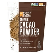 BetterBody Foods Organic Cacao Powder, 16 oz