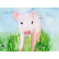 thumbnail image 2 of Ludwig, Alicia 18x15 Gold Ornate Wood Framed with Double Matting Museum Art Print Titled - Baby Spring Animals V, 2 of 4