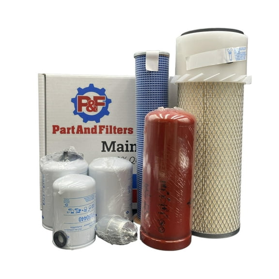 P&F Maintenance Filter Kit for CASE 580 Super E Loader