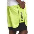 thumbnail image 4 of AND1 Boy's All Court Basketball Athletic Shorts, Sizes 4-18, 4 of 6