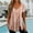 Pink, variant on Aufmer Summer and Fall V Neck T Shirts for Women Elegant Misses Casual Printed Square Neck Short Sleeve Button down down Tops Loose Blouses