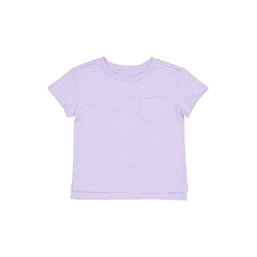 Wonder Nation Short Sleeve Boxy Pocket Tee, Size 4-18 & Plus
