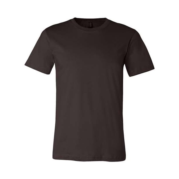 Camiseta de manga corta unisex Bella + Canvas 3XL MARRÓN bella lienzo 3001