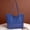 Blue, variant on Tote Bag for Women, Large Capacity Oxford Cloth and Leather Shoulder Bag, Spacious Work Commuter and Everyday Carryall for Professional and Casual Use