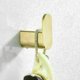 thumbnail image 1 of Gancho de acero inoxidable ACTIVE dorado cepillado gancho de toalla montado en la pared, 1 of 4