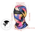 thumbnail image 2 of Casco de ciclismo Liner Neck Gaiter Transpirable Sunproof Balaclava Print Elástico, 2 of 8