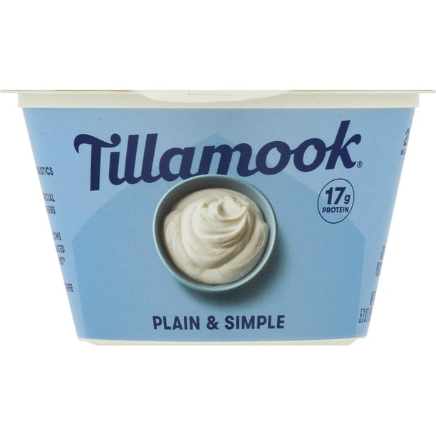 Tillamook Plain and Simple Greek Yogurt 2, 5.3 oz