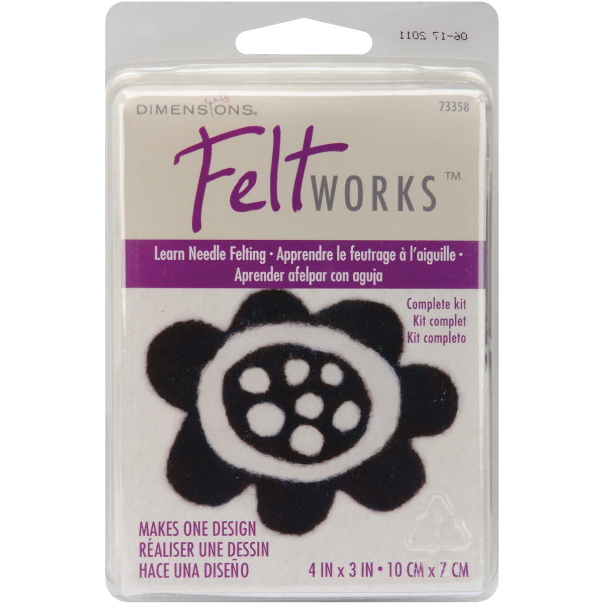 Dimensions Feltworks Learn Needle Felting Kit