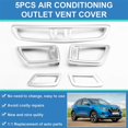 thumbnail image 3 of 5 Pcs Car Front Console Air Condition Vent Outlet Cover for T32 Rogue J11 2014-2020, 3 of 5