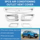 thumbnail image 3 of 5 Pcs Car Front Console Air Condition Vent Outlet Cover for T32 Rogue J11 2014-2020, 3 of 5