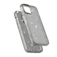 thumbnail image 6 of Glitter Clear Case for iPhone 15 Plus, Shining Sparkle TPU Military Grade Shockproof Cover Full Coverage Non-Yellowing Anti-Scratch Translucent Slim Lightweight Case, Gray, 6 of 6